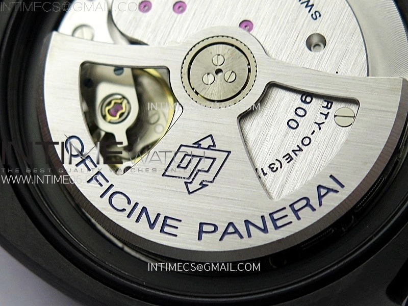 PAM2231 Carbotech 42mm VSF Best Edition Black Dial on Black Rubber Strap P.900 Super Clone